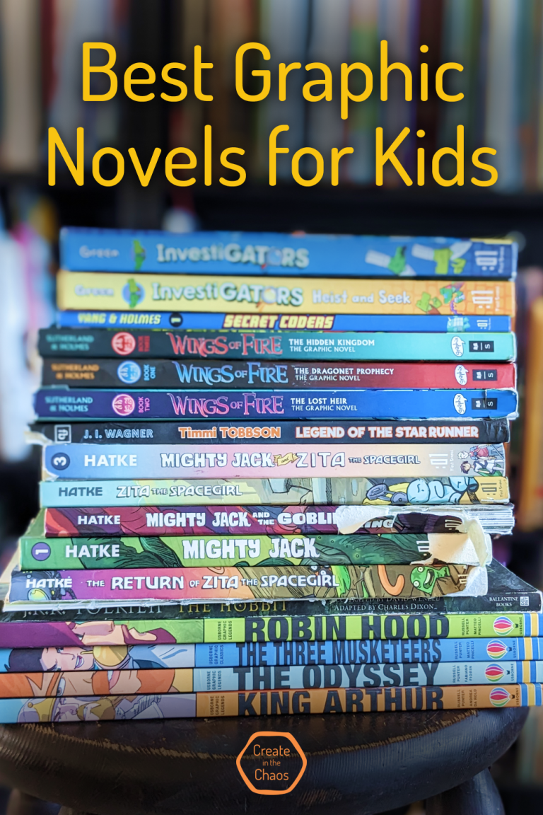 Best Graphic Novels for Kids - Create in the Chaos